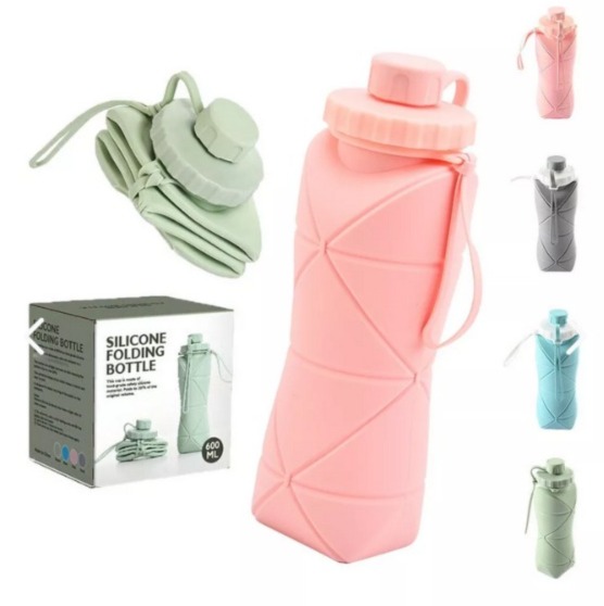 Botella De Agua Plegable